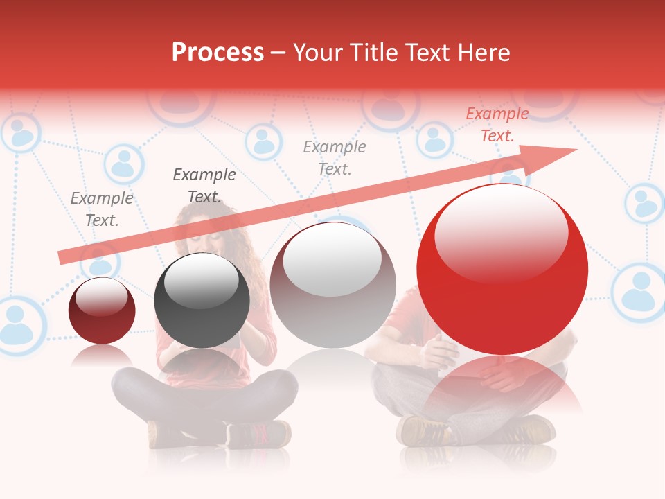 Connect Connection Mobile PowerPoint Template