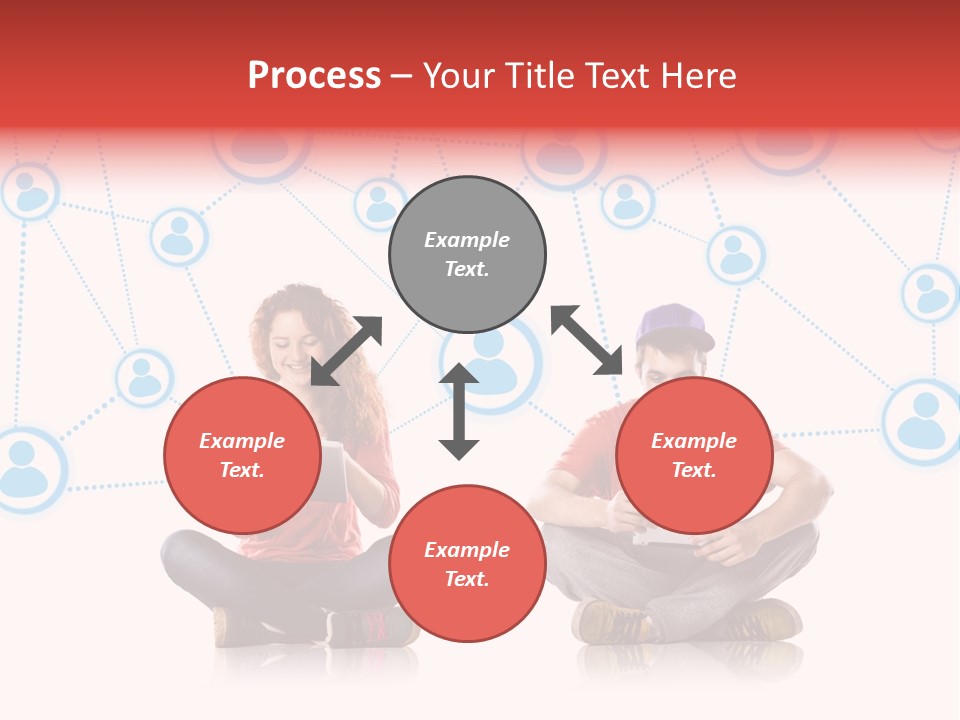 Connect Connection Mobile PowerPoint Template