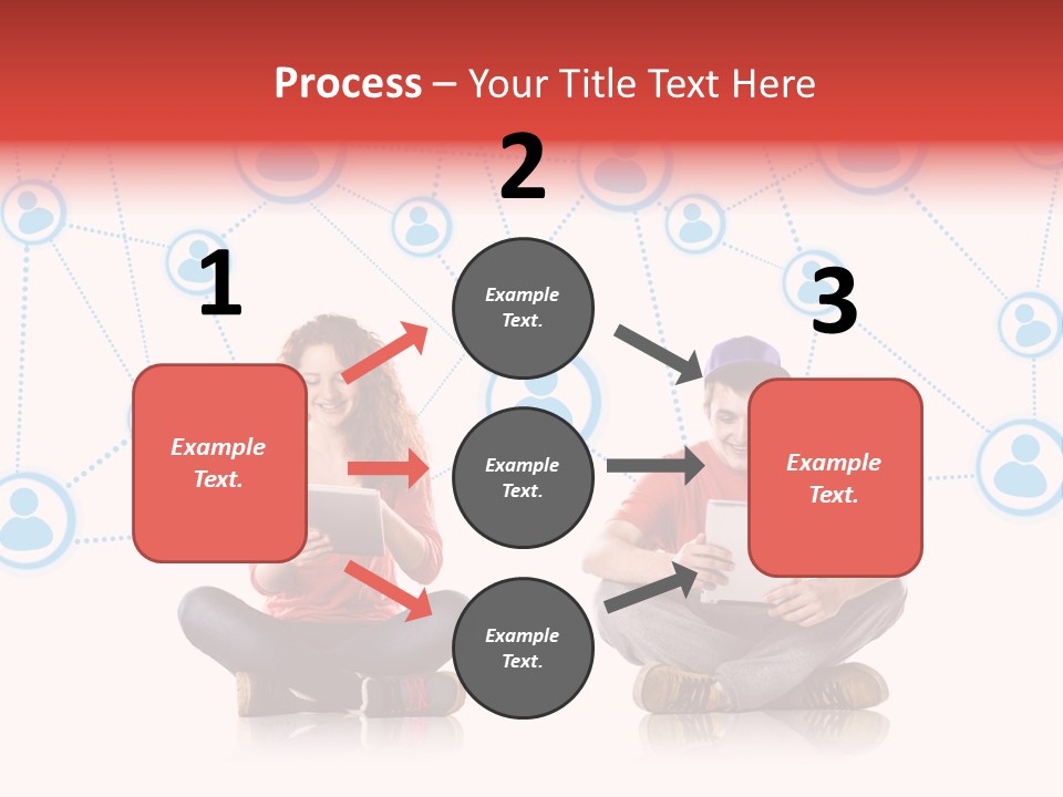 Connect Connection Mobile PowerPoint Template