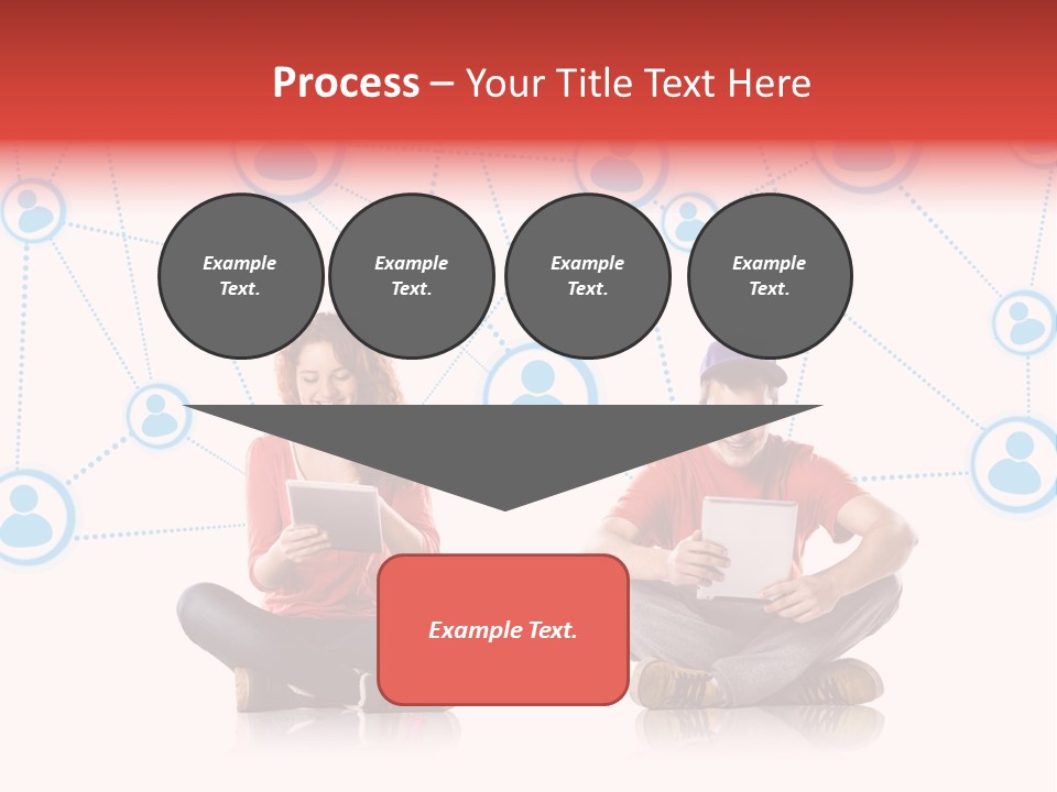 Connect Connection Mobile PowerPoint Template