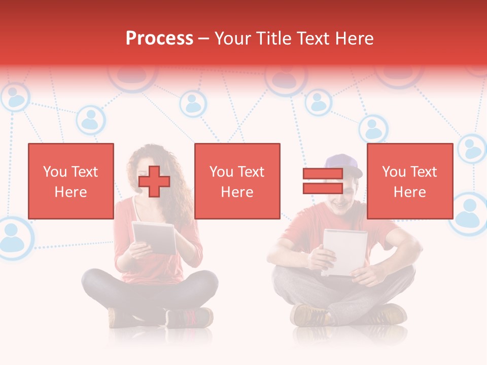 Connect Connection Mobile PowerPoint Template