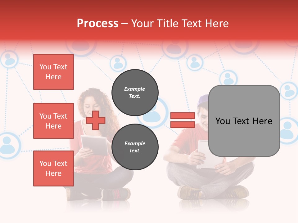Connect Connection Mobile PowerPoint Template