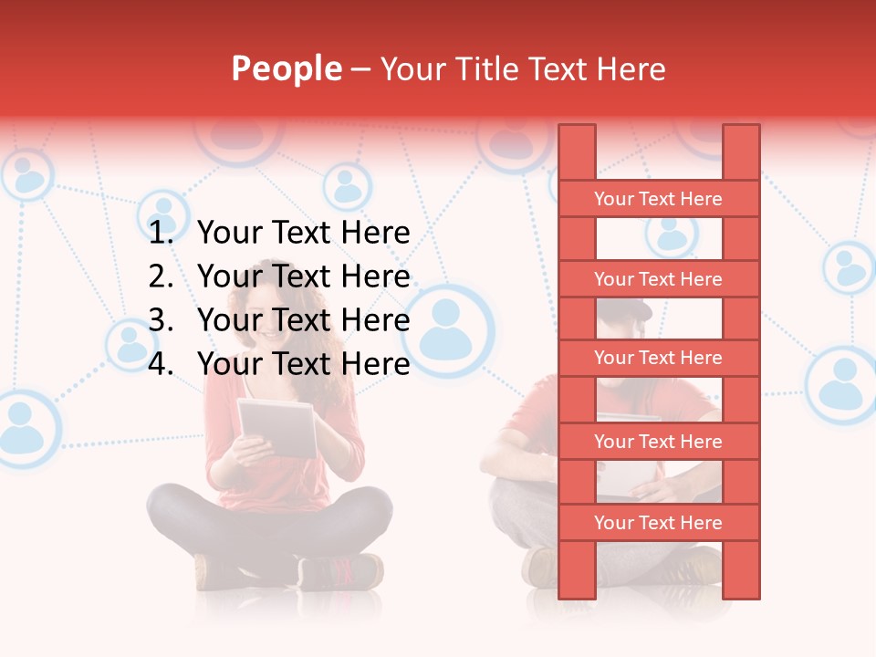Connect Connection Mobile PowerPoint Template