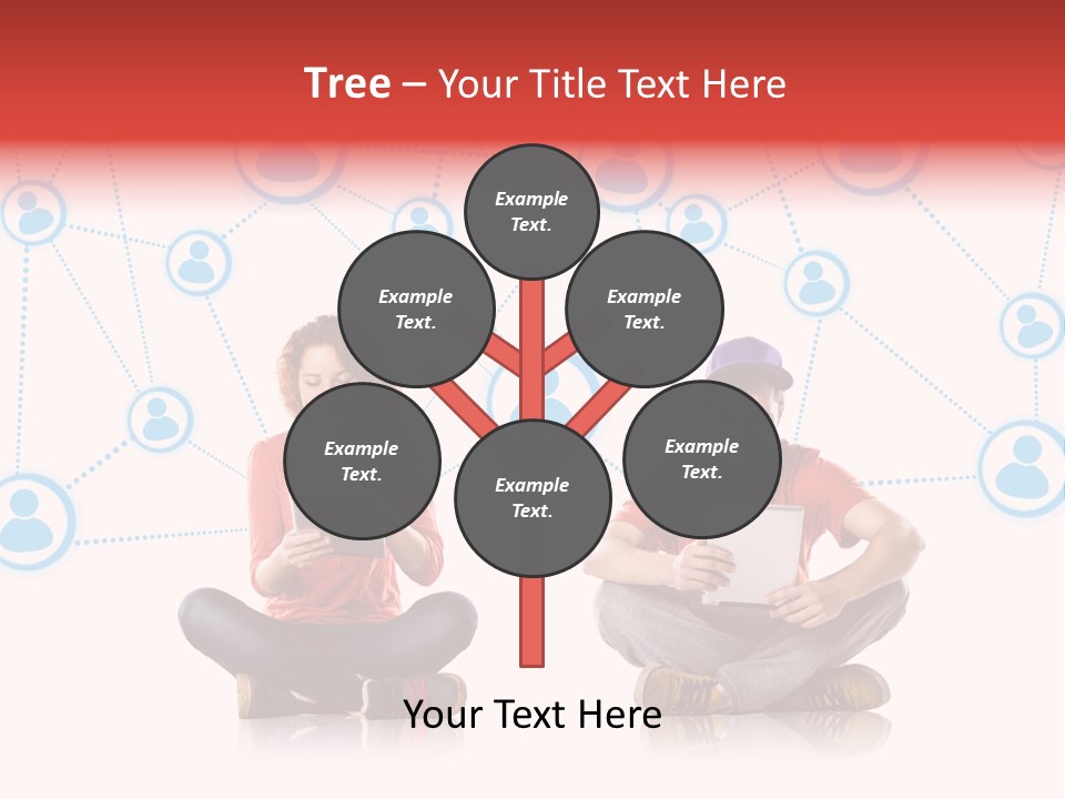 Connect Connection Mobile PowerPoint Template