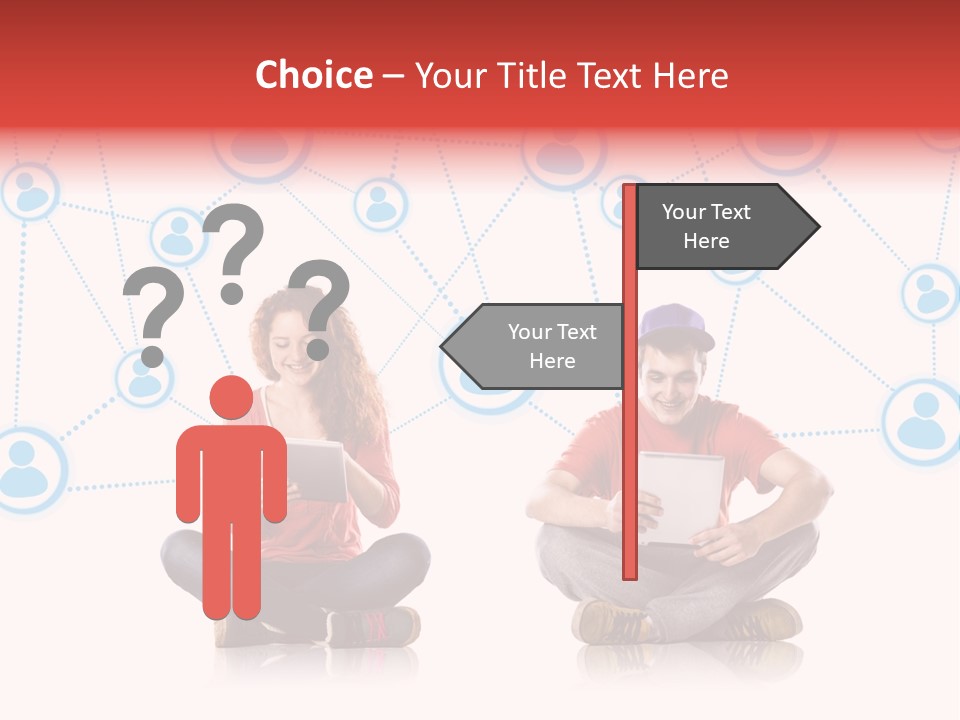 Connect Connection Mobile PowerPoint Template