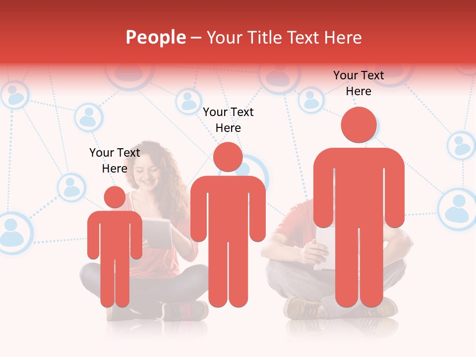 Connect Connection Mobile PowerPoint Template