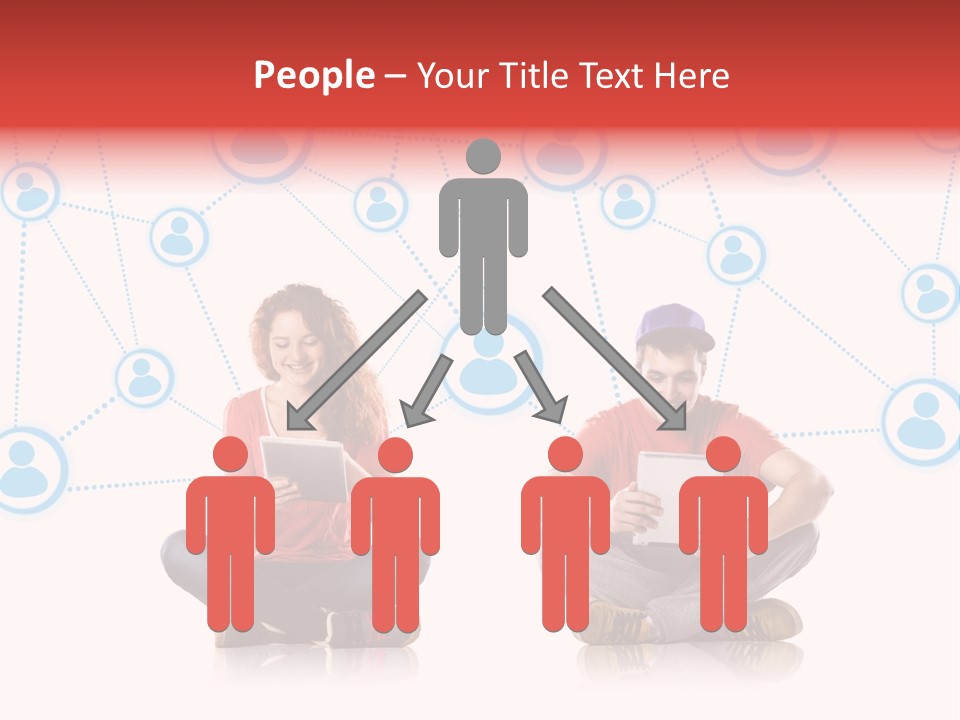 Connect Connection Mobile PowerPoint Template