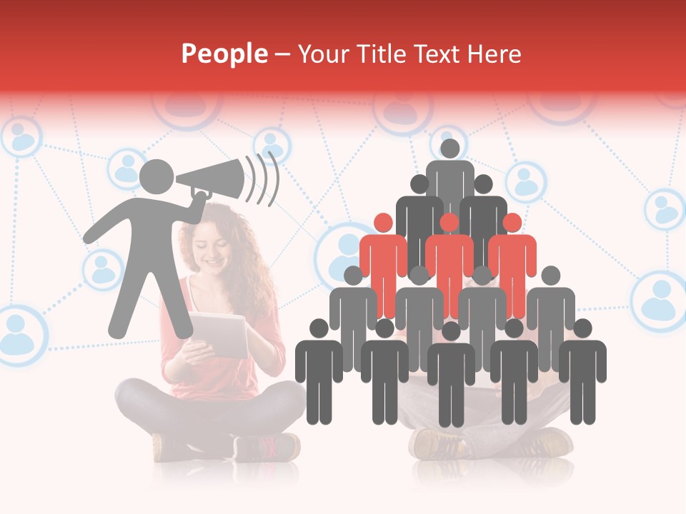 Connect Connection Mobile PowerPoint Template