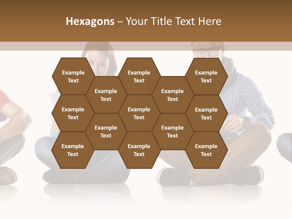 Studio Female Happy PowerPoint Template