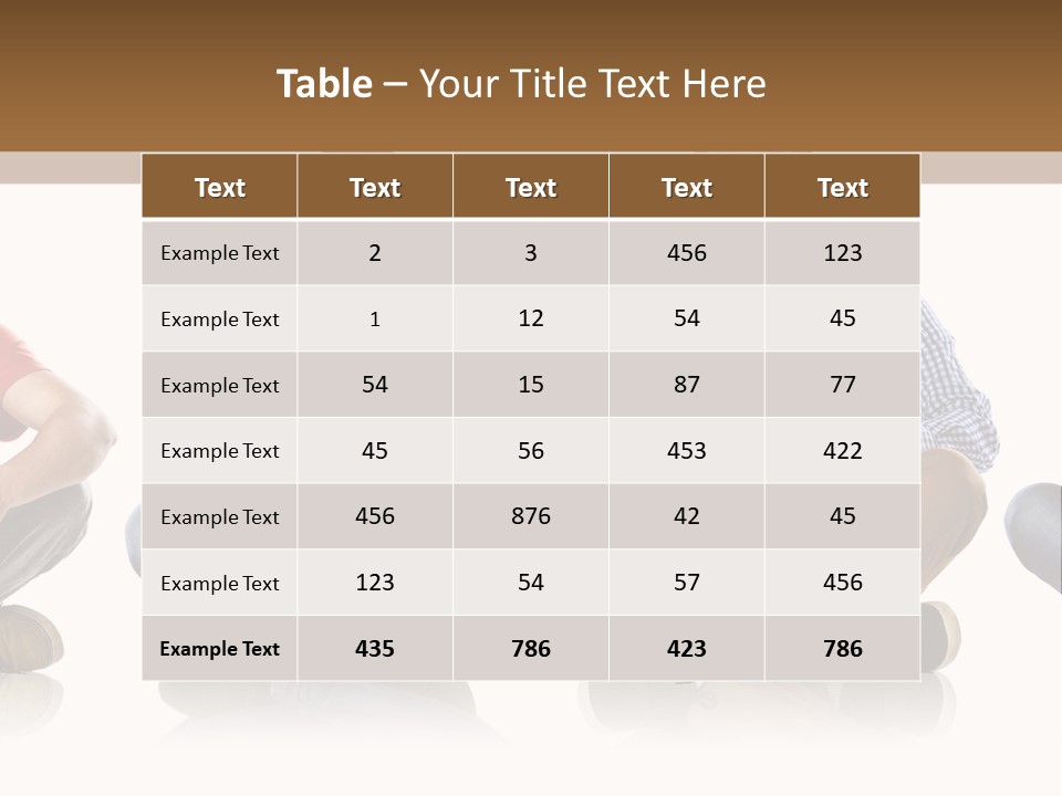 Studio Female Happy PowerPoint Template