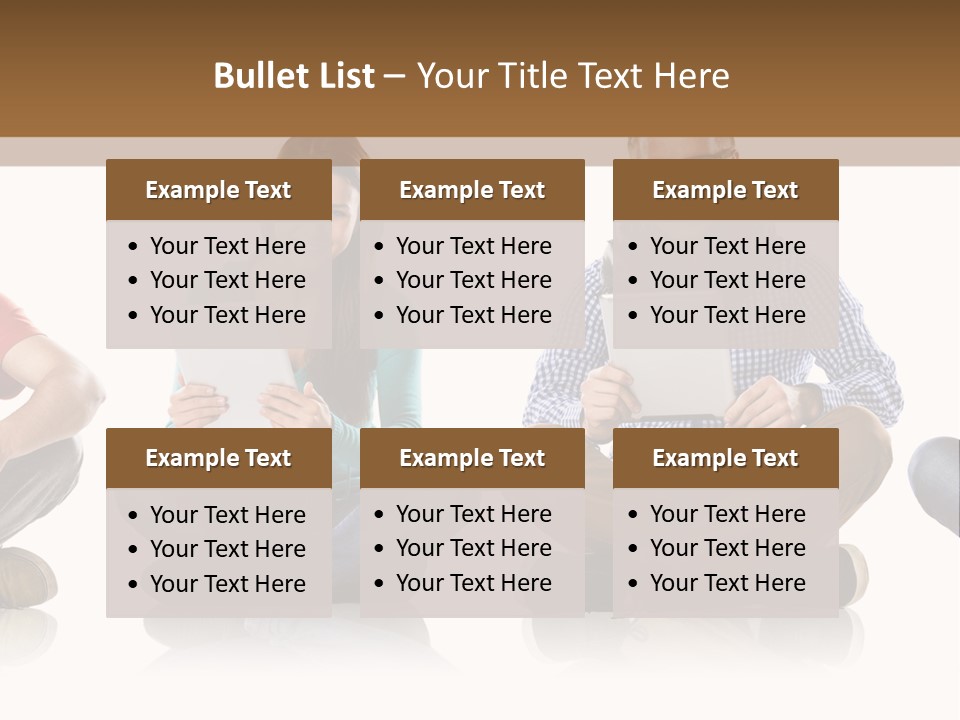 Studio Female Happy PowerPoint Template