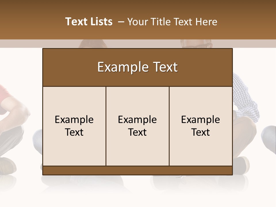 Studio Female Happy PowerPoint Template