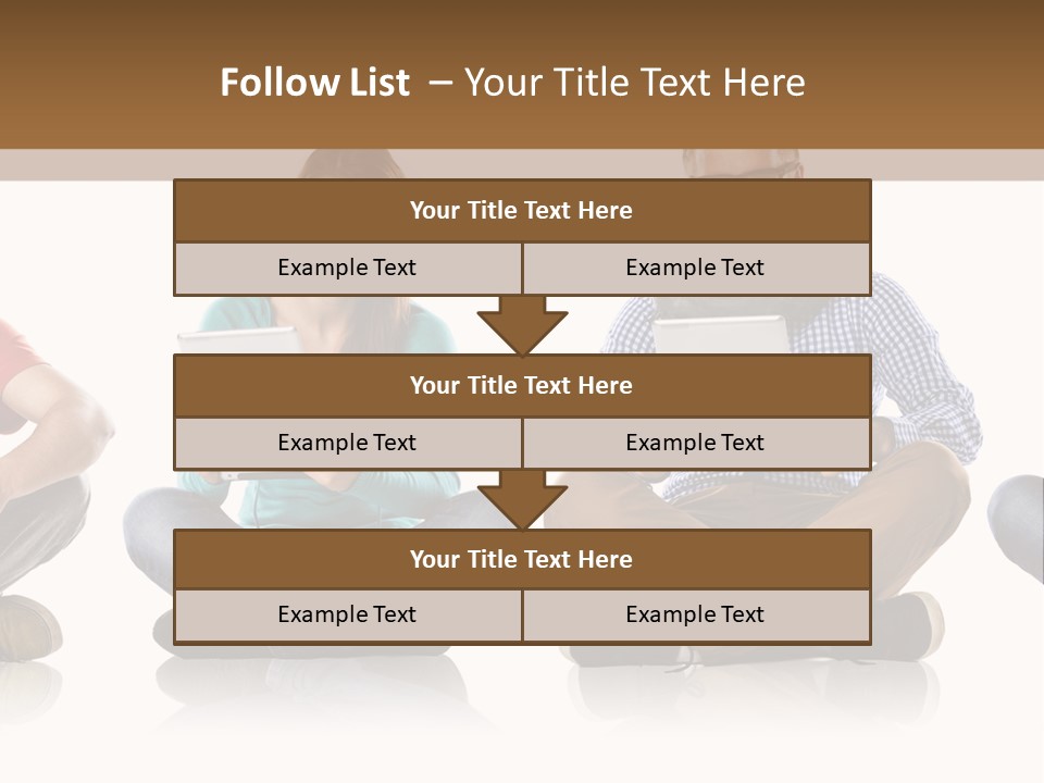 Studio Female Happy PowerPoint Template