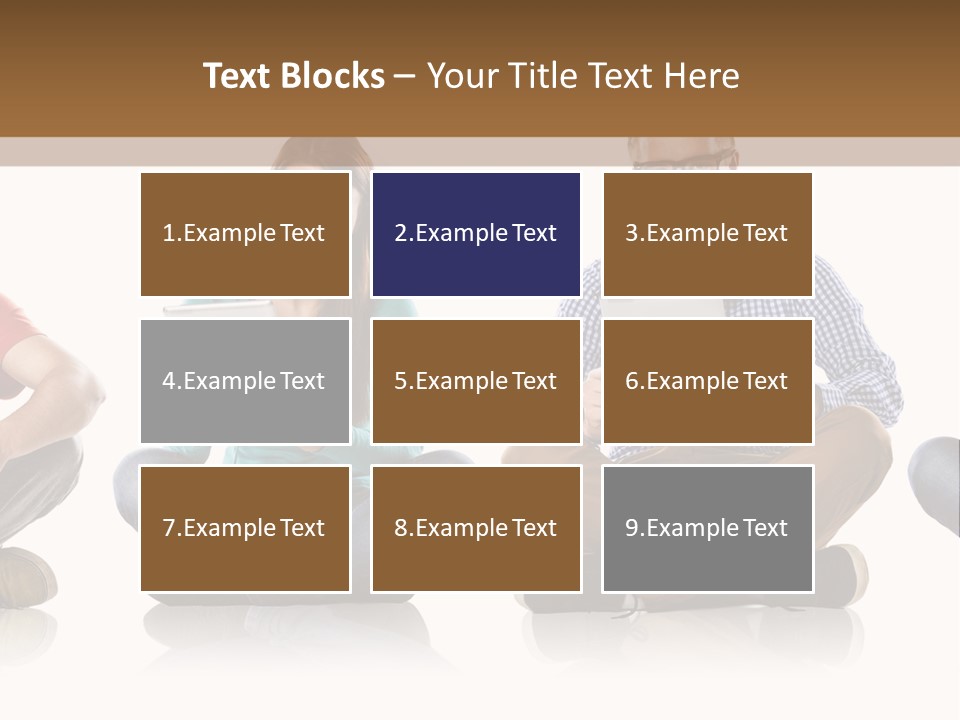 Studio Female Happy PowerPoint Template