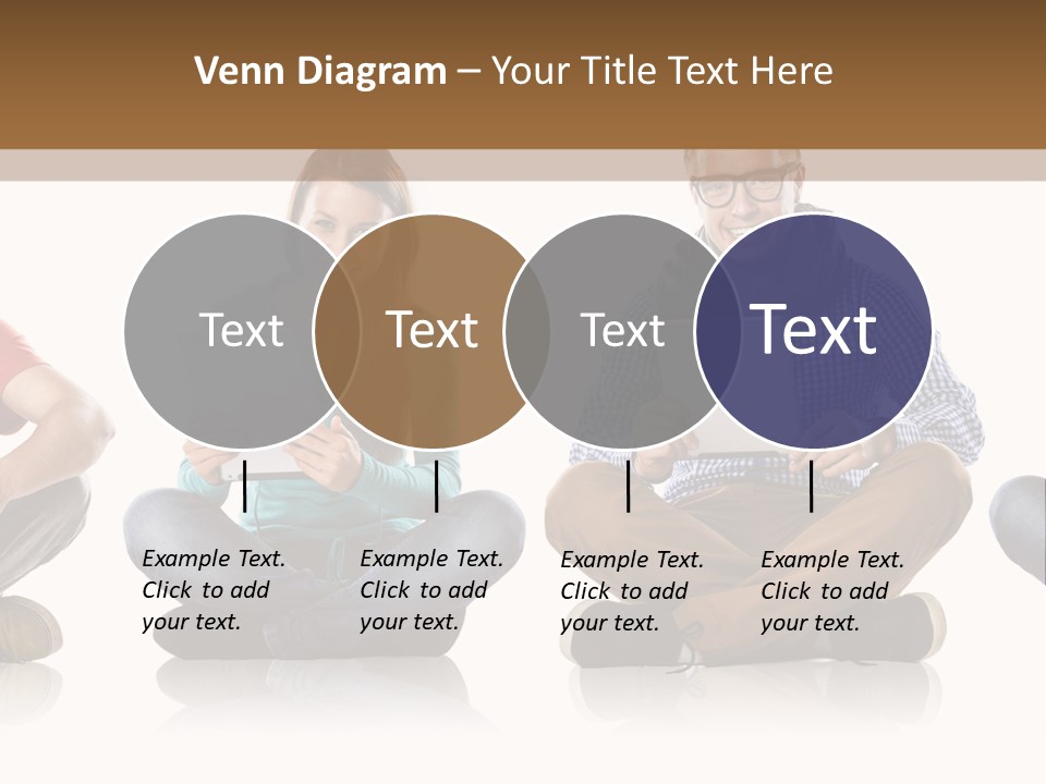 Studio Female Happy PowerPoint Template