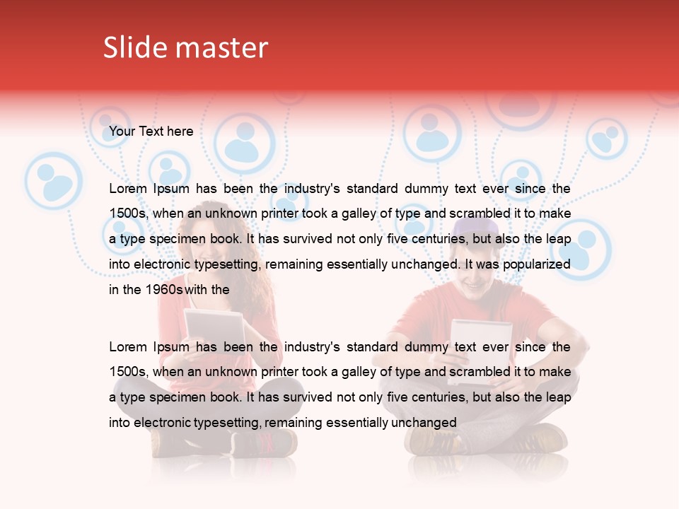 Network Like Technology PowerPoint Template