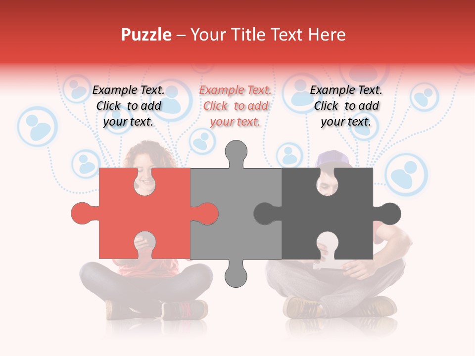 Network Like Technology PowerPoint Template