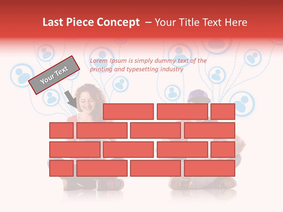 Network Like Technology PowerPoint Template