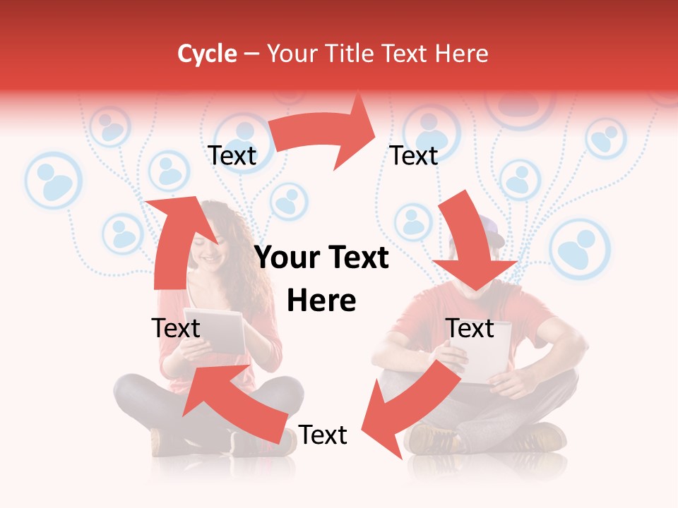 Network Like Technology PowerPoint Template