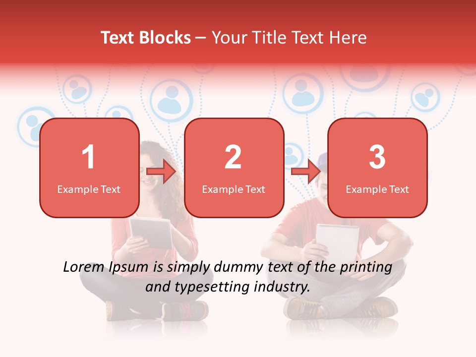Network Like Technology PowerPoint Template