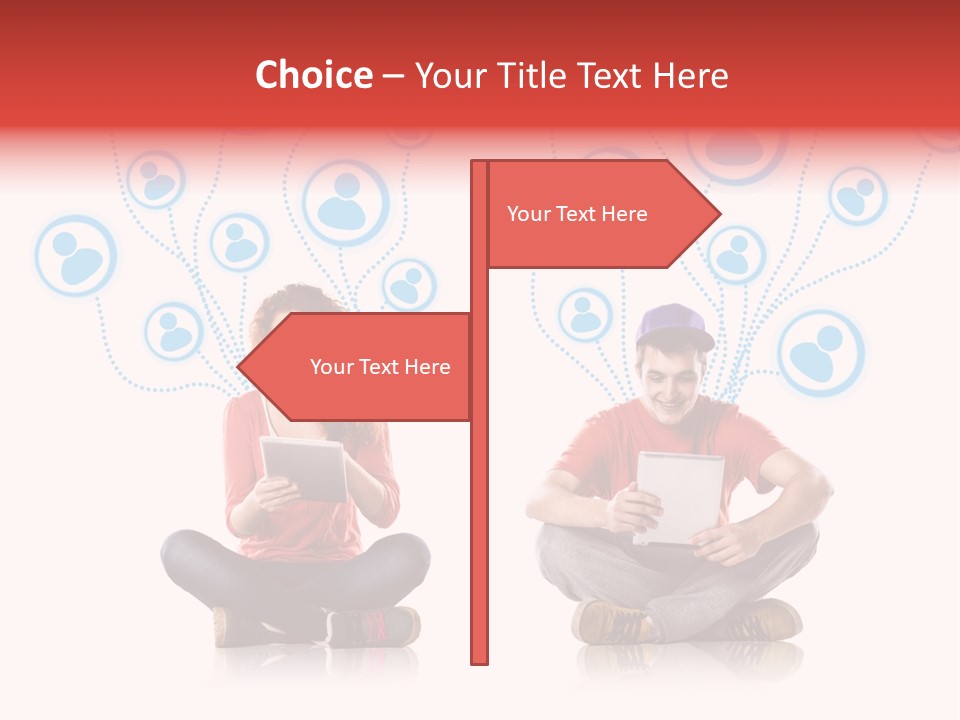 Network Like Technology PowerPoint Template