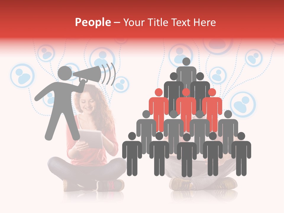 Network Like Technology PowerPoint Template