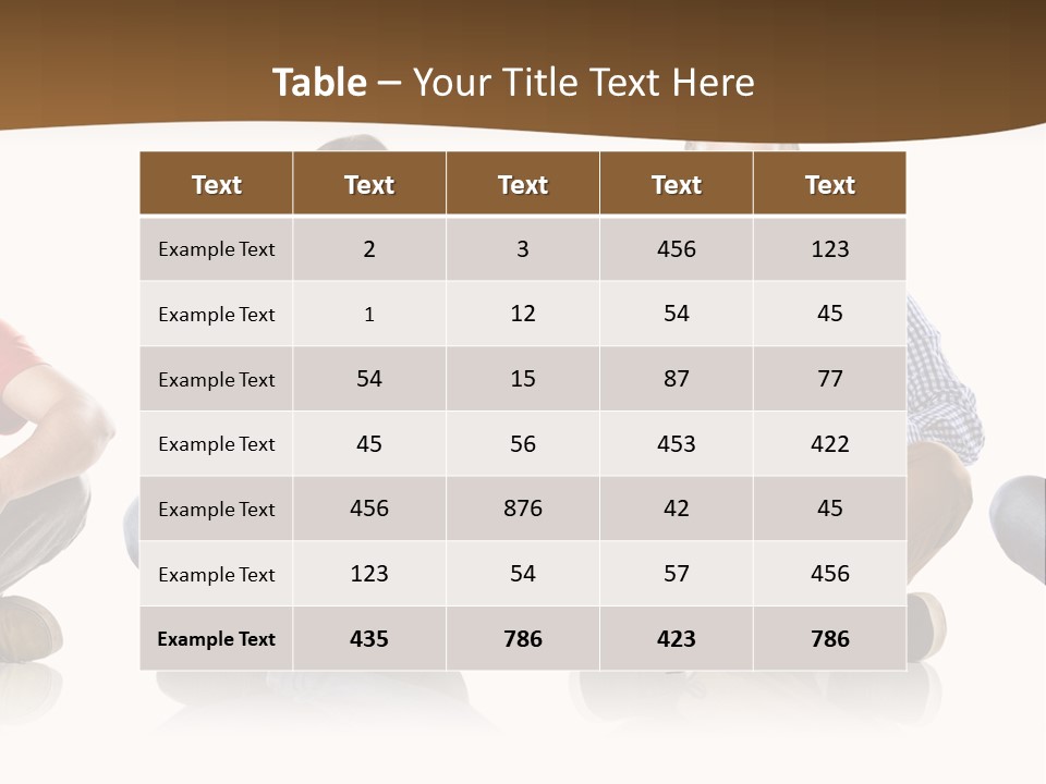 Person Mobile Casual PowerPoint Template