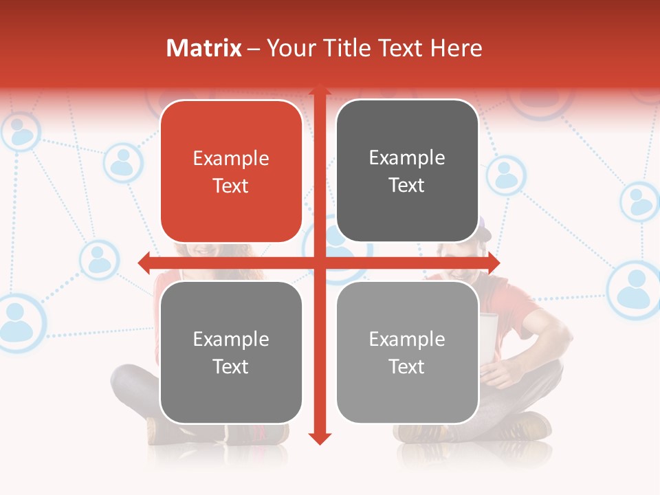 Global Man People PowerPoint Template