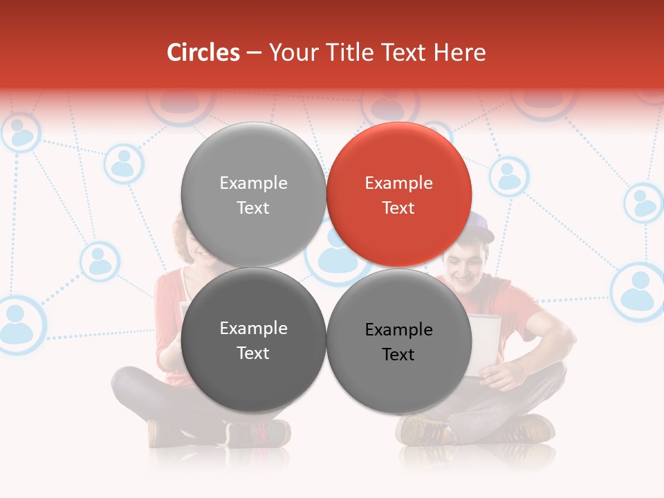 Global Man People PowerPoint Template