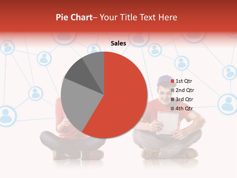 Global Man People PowerPoint Template