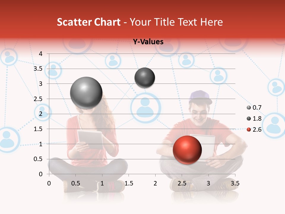 Global Man People PowerPoint Template