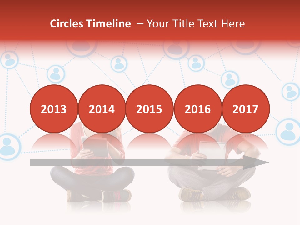 Global Man People PowerPoint Template