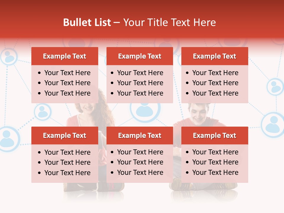 Global Man People PowerPoint Template