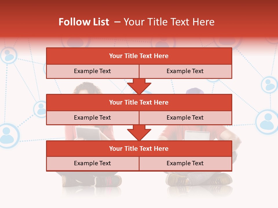 Global Man People PowerPoint Template