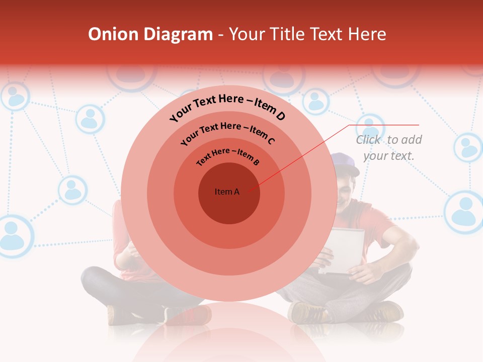 Global Man People PowerPoint Template