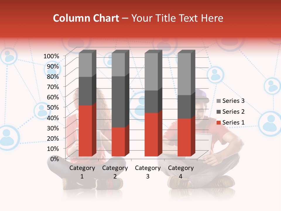 Global Man People PowerPoint Template