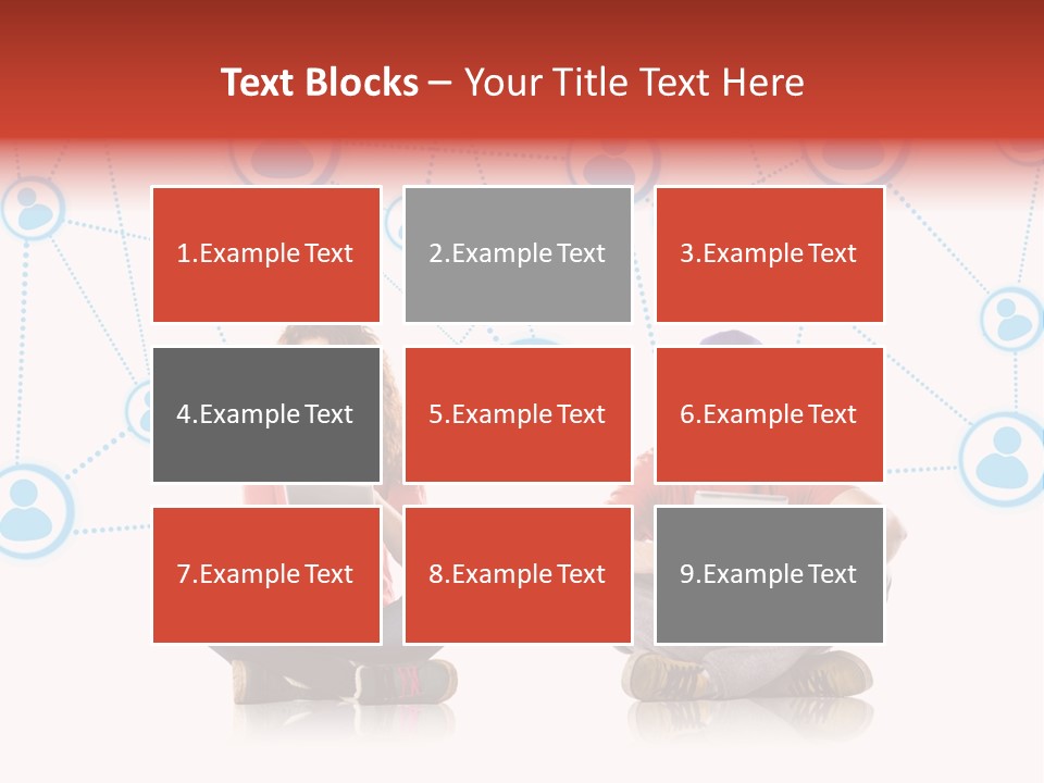 Global Man People PowerPoint Template