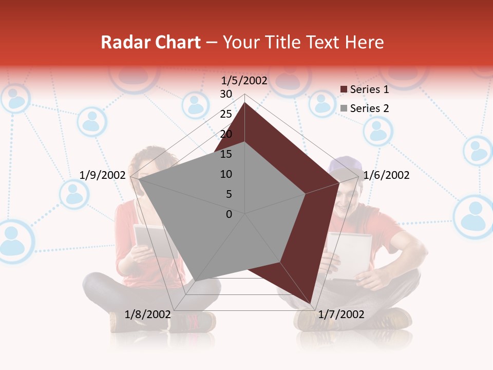 Global Man People PowerPoint Template