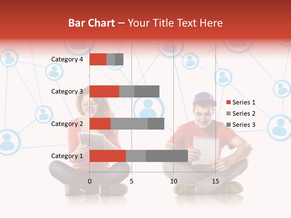 Global Man People PowerPoint Template