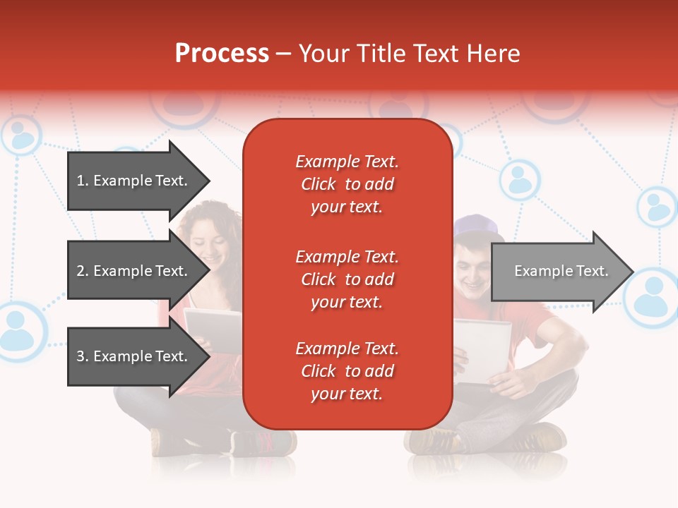 Global Man People PowerPoint Template