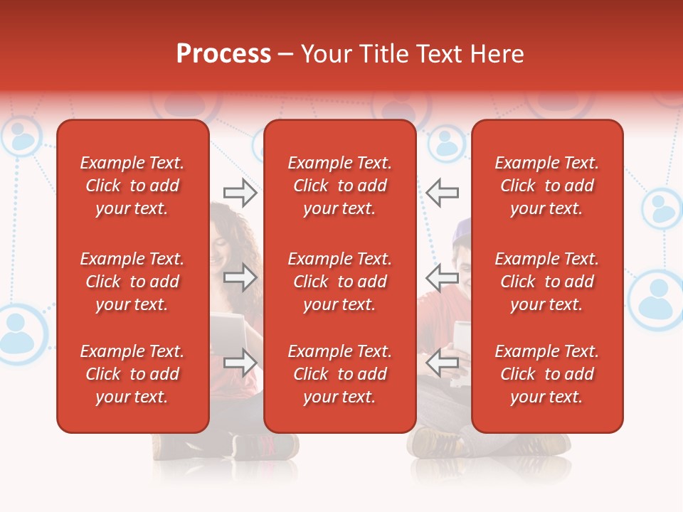 Global Man People PowerPoint Template