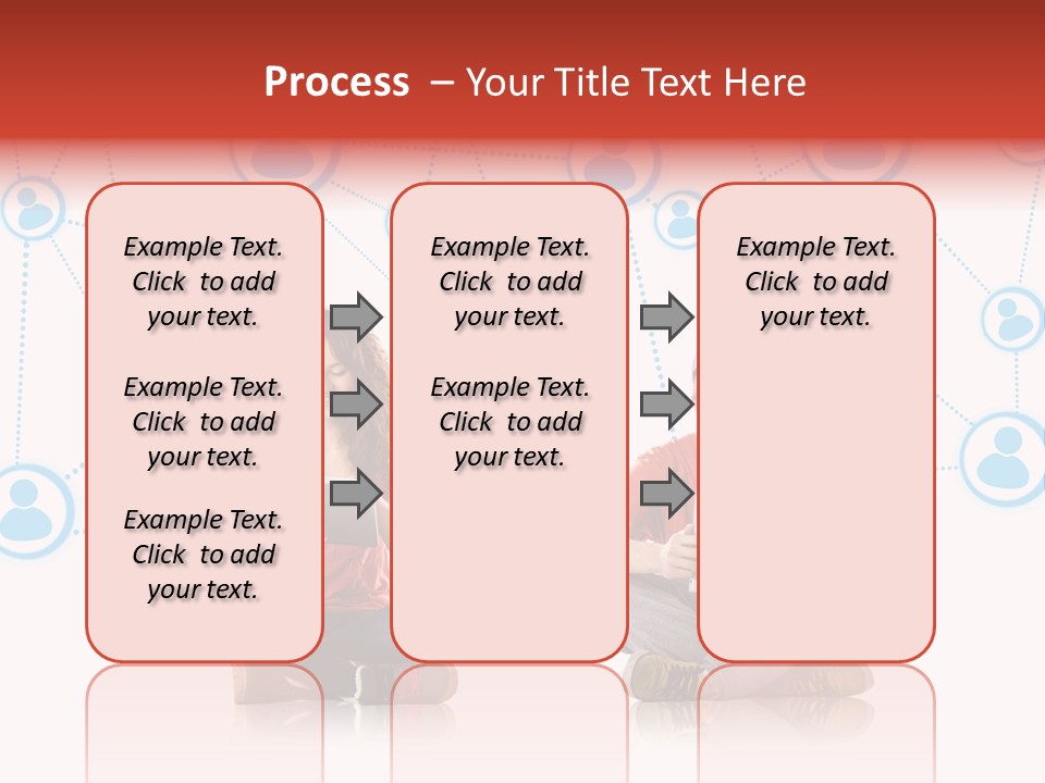 Global Man People PowerPoint Template