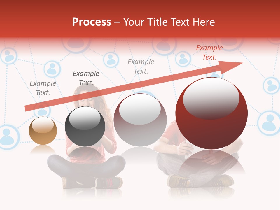 Global Man People PowerPoint Template