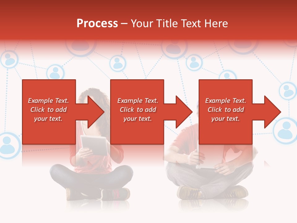 Global Man People PowerPoint Template