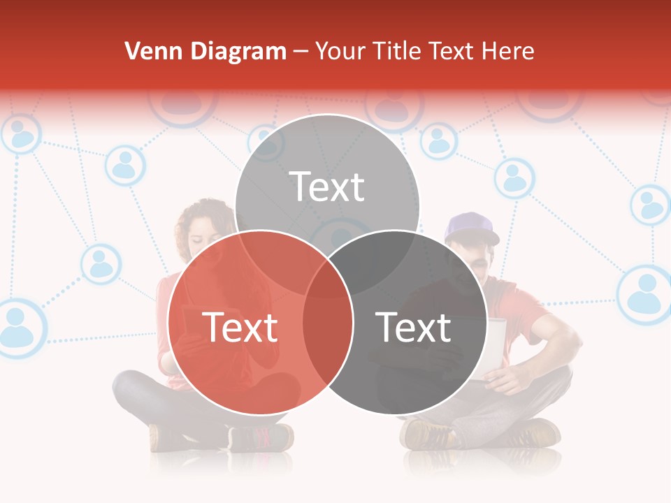 Global Man People PowerPoint Template
