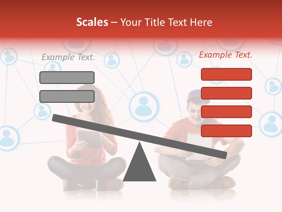 Global Man People PowerPoint Template