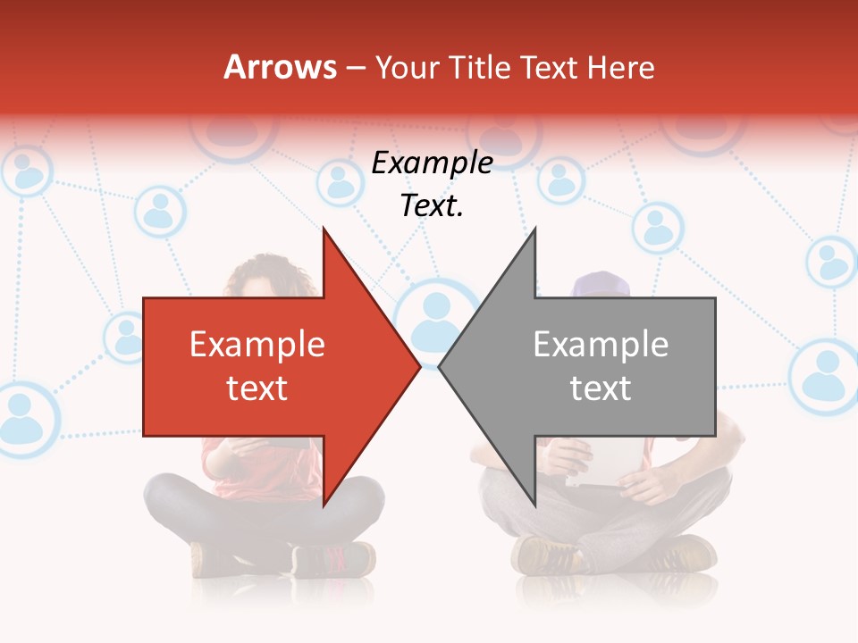 Global Man People PowerPoint Template