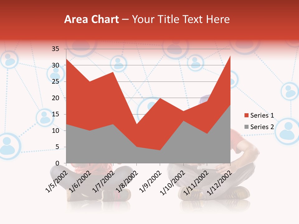Global Man People PowerPoint Template
