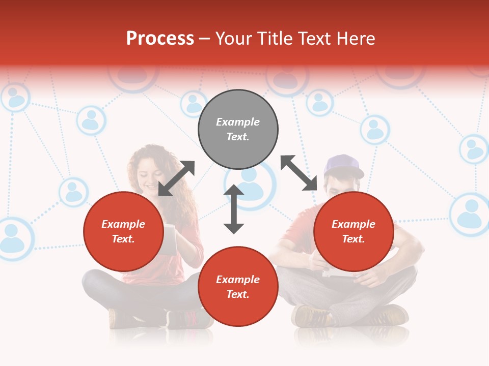 Global Man People PowerPoint Template