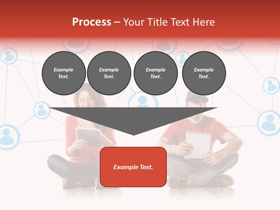 Global Man People PowerPoint Template